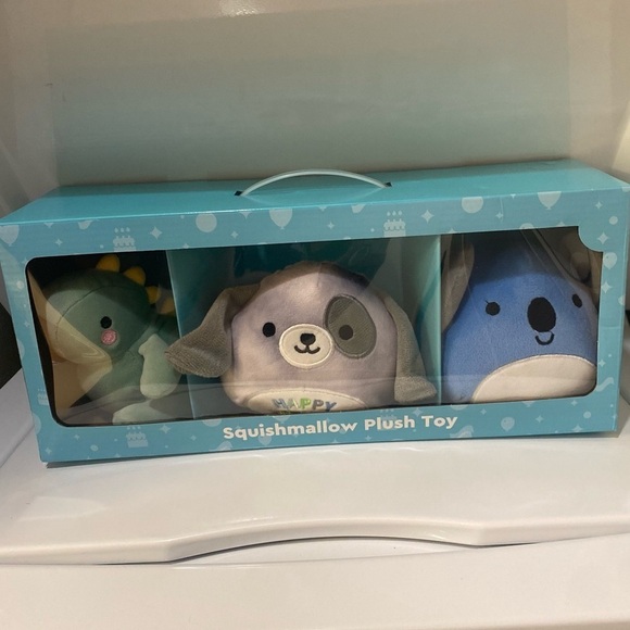 Squishmallows Other - NWT 3-Piece Happy Birthday Squishmallows